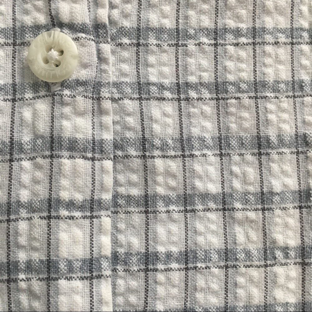 Woman's Columbia cotton sleeveless plaid shirt - Picture 6 of 6